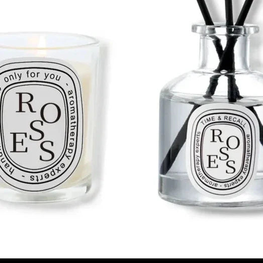 Diffuser Bottle with Essential Oil Candle