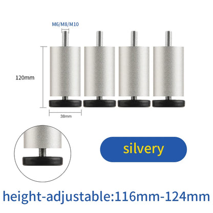 furniture height adjustment foot cabinet support feet  M8 M6 M10 leveling sofa feet  table feet fridge legs for washing machine