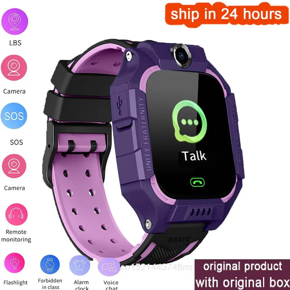 Smartwatch for Kids – GPS Tracker, SOS, Camera & Phone Functions