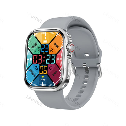 Smart Watch Series 9 Men HD screen Calendar Bluetooth Call NFC Smartwatch Blood Pressure Heart Rate Fitness Women Sport Watch