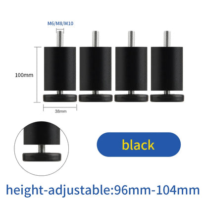 furniture height adjustment foot cabinet support feet  M8 M6 M10 leveling sofa feet  table feet fridge legs for washing machine