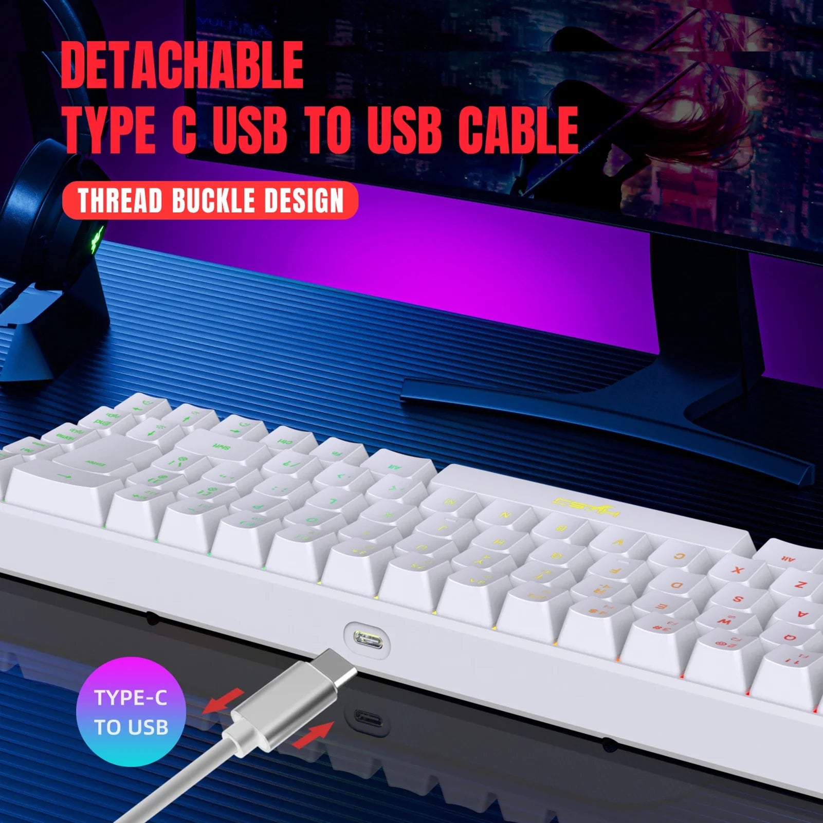 HXSJ V200 Mini RGB 