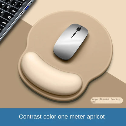 Gradient Mouse Pad with Logo - Female Wrist Support Silicone Pad