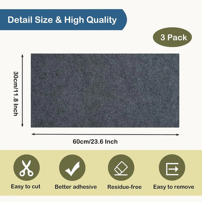Self-Adhesive Cat Scratch Protector – Trimmable Carpet Mat for Sofa and Wall, Anti-Scratch Furniture Guard