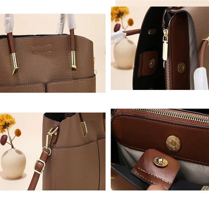 2025 Luxury Women's Leather Crossbody Shoulder Bag