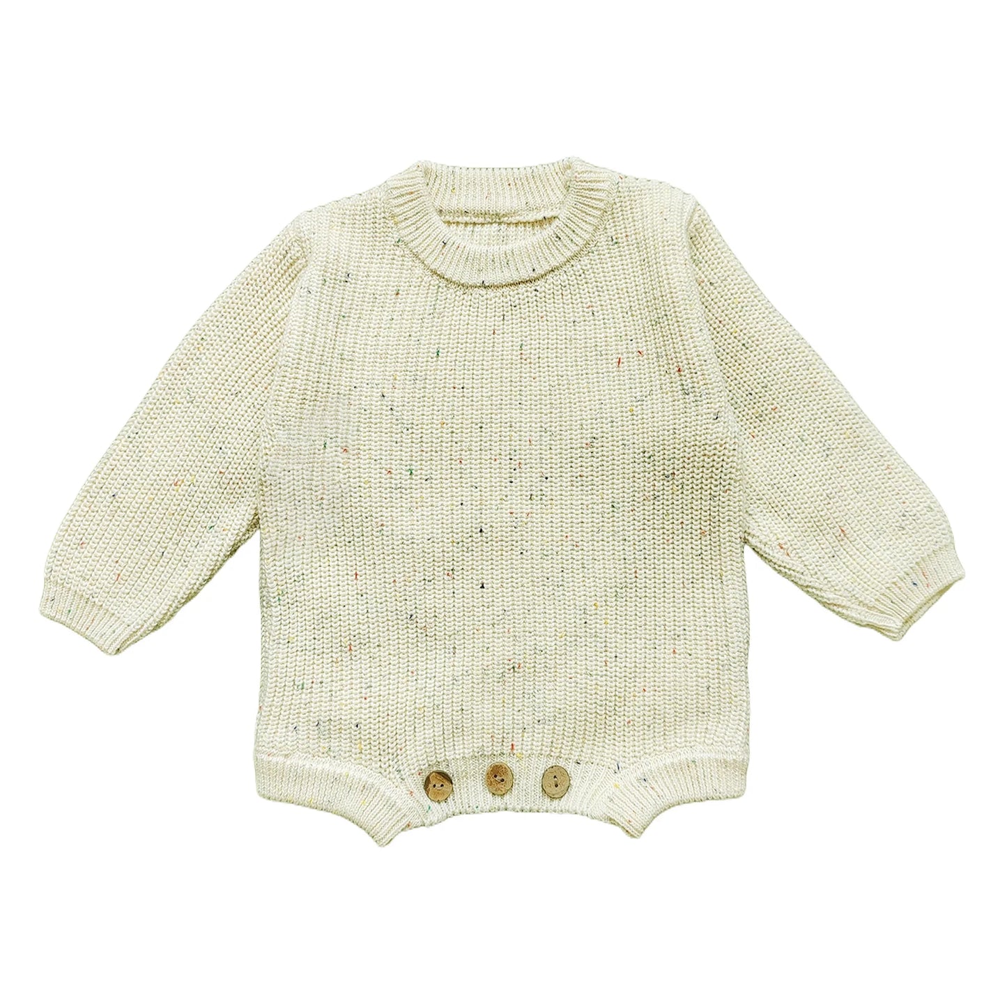 Custom Baby Knit Bodysuit Personalized Hand Embroidered Name Baby Romper