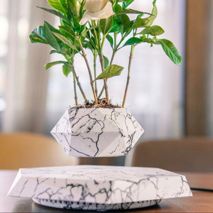 Levitating Air Bonsai Pot Rotation Flower Magnetic Suspension Floating Pot Without Plants