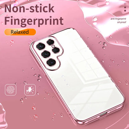 Soft Silicone Shockproof Glitter Electroplated Phone Case For Samsung Galaxy
