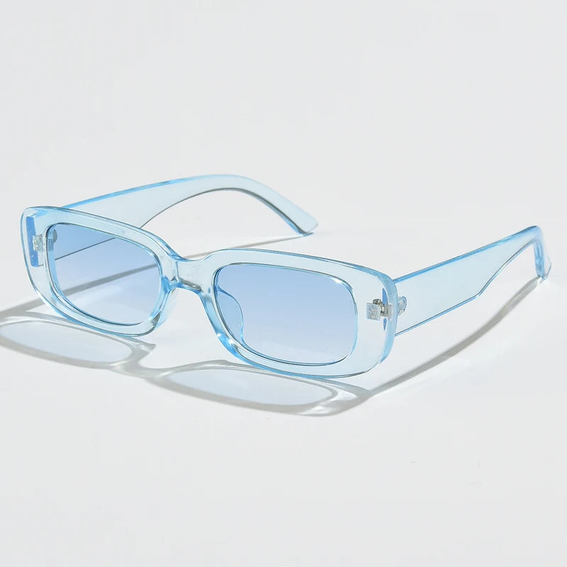 Trendy Small Square Sunglasses for Women and Men, UV400 Protection