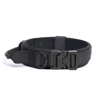 Tactical Dog Collar Leash with Bungee Design