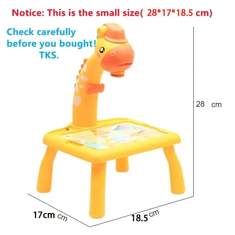 Mini LED Projector for Kids - Drawing Table & Creative Painting Toy