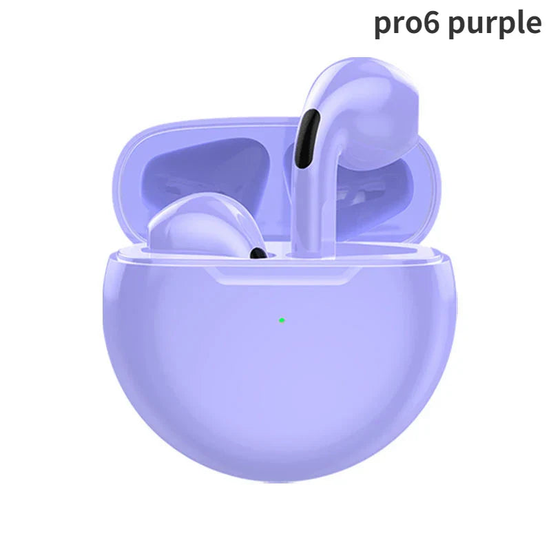 Air Pro 6 TWS Wireless Bluetooth Earphones Headphones Mini earphones for Android Xiaomi