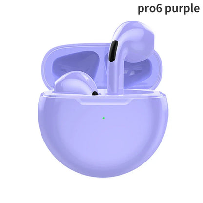 Air Pro 6 TWS Wireless Bluetooth Earphones Headphones Mini earphones for Android Xiaomi