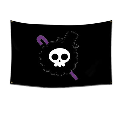 One Piece Jolly Roger Flags 🏴‍☠️ Decoration