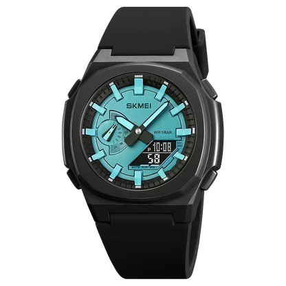 Casio G-Shock World Time Alarm GA-100-1A2 GA-100 Men's Watch