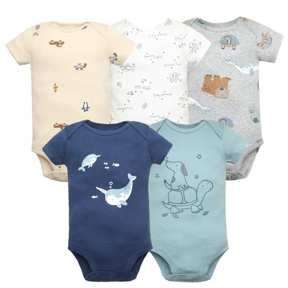 5pcs Fashion Baby Boys & Girls Jumpsuit