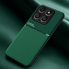 For Redmi K70 Ultra Classic Tilt Strip Grain Magnetic Shockproof PC + TPU Phone Case(Red)