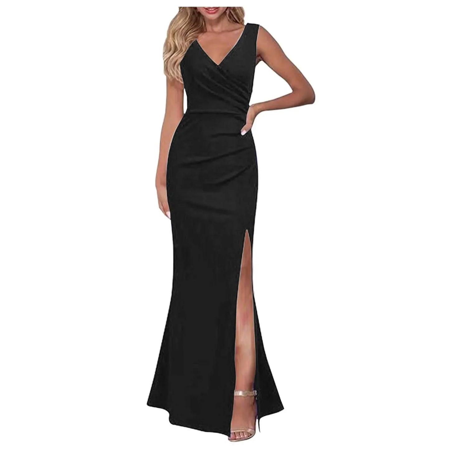 Sarlyn Long Sleeve Floral Maxi Dress - Elegant Casual Style