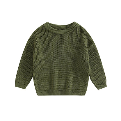 Ulises Knit Sweater for Toddlers – Warm Winter Pullover for Kids