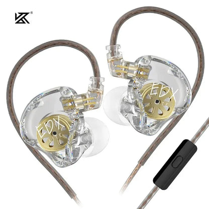 KZ EDX Lite HIFI Bass Earphones Stereo Music Earbuds In Ear Monitor Stage Live Headphones Gaming Sports Headset