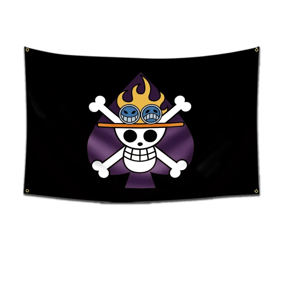 One Piece Jolly Roger Flags 🏴‍☠️ Decoration