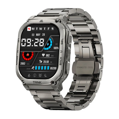 2025 Original KOSPET TANK M3 Smartwatches Men Smart Watch 480mAh AMOLED AOD Bluetooth Call Waterproof Electronic Digital Watches
