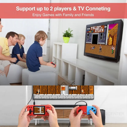Retro Video Game Console - 620 Built-in Classic Games for Kids & Adults