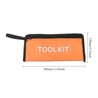 Multi-function OXFORD CLOTH Tool Waist Bag Portable Hardware Toolkits Waterproof Tool Bag High Quality Zipper Canvas Organizer
