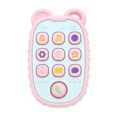 Chewable Baby Phone Toy – Soft Teether & Learning Fun for Infants