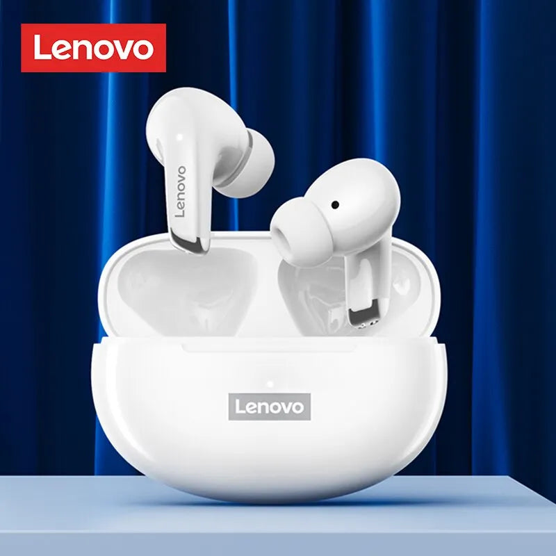 Lenovo LP5 Wireless Bluetooth Earbuds HiFi Music Earphones Headphones Sports Waterproof Headset With Mic Earbuds New