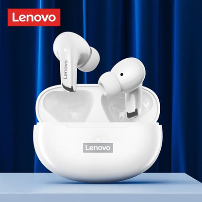 Lenovo LP5 Wireless Bluetooth Earbuds HiFi Music Earphones Headphones Sports Waterproof Headset With Mic Earbuds New