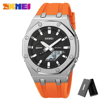 New Arrival 40mm Japan TMI VH88 Movt Sapphire Crystal Calendar 24 Hours 100M Waterproof Quartz Wristwatches for Men