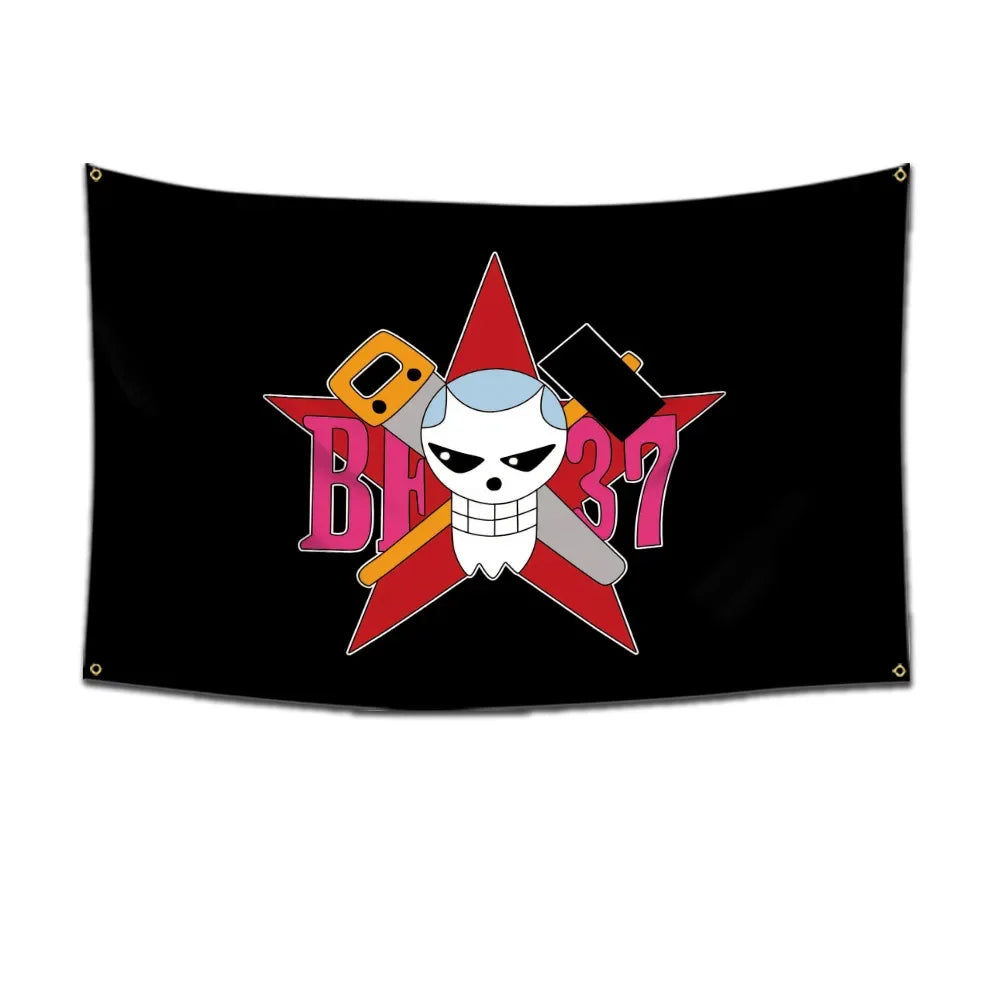 One Piece Jolly Roger Flags 🏴‍☠️ Decoration