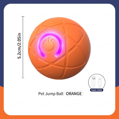 Smart Dog Toy Ball Electronic Interactive Pet Toy Moving Ball USB