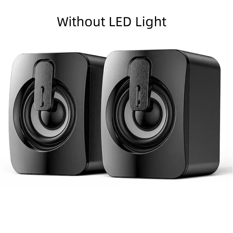 Mini RGB Computer Speaker - RGB Speakers with Dynamic Lights & Bass