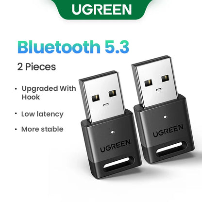 UGREEN Bluetooth USB Adapter for Wireless PC Audio, Speakers, Mouse
