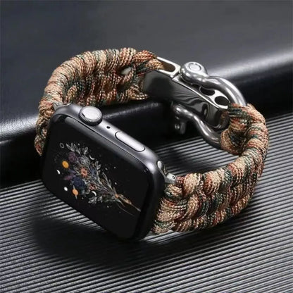 Outdoor Strap For Apple Watch Band Ultra 2 49mm 10 9 8 7 46mm 45mm 41mm Nylon Bracelet iWatch Series SE 6 5 4 3 44mm 42 40mm