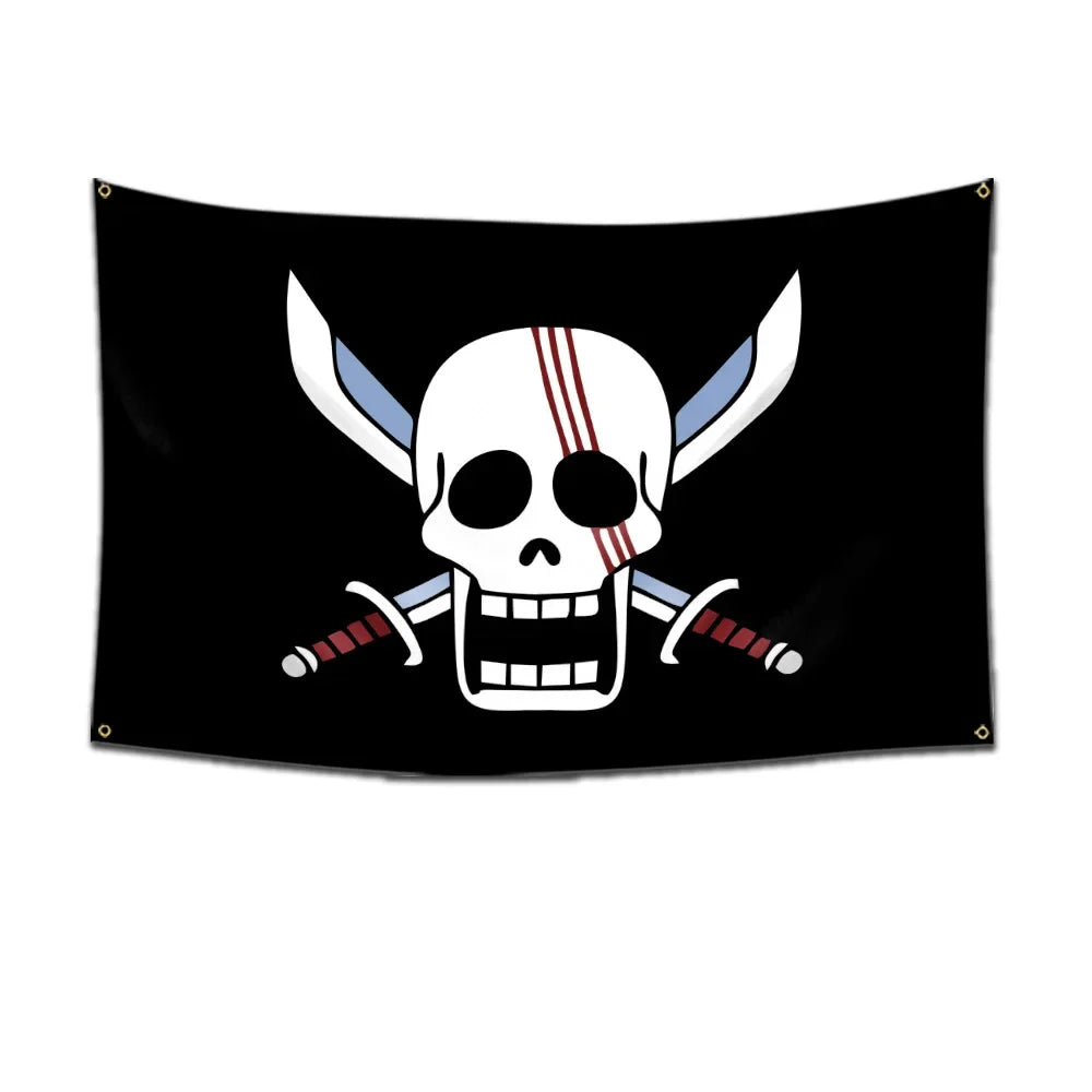 One Piece Jolly Roger Flags 🏴‍☠️ Decoration