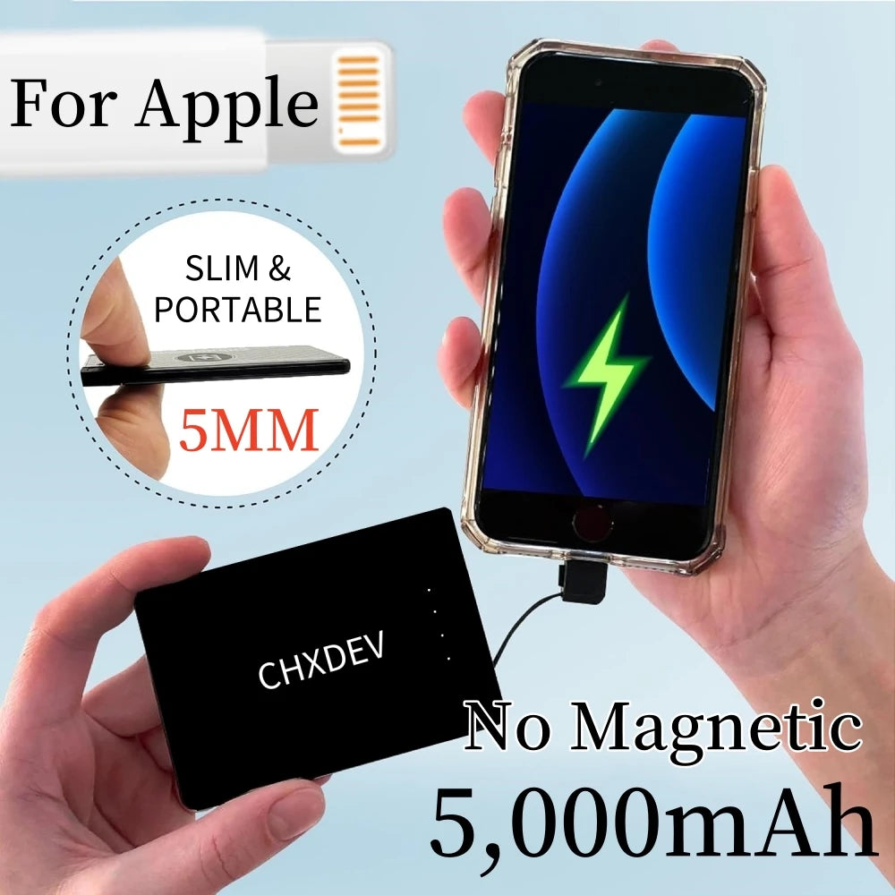 Ultra-Thin 8000mAh Power Bank for Phones