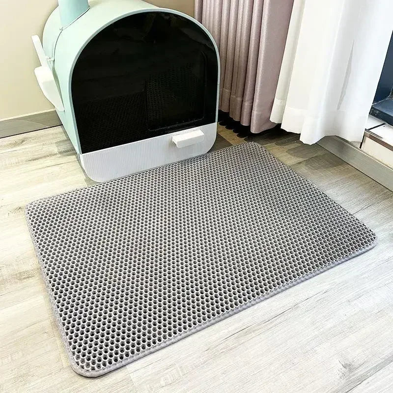 BABEECATS Double Layer EVA Pet Cat Litter Pad