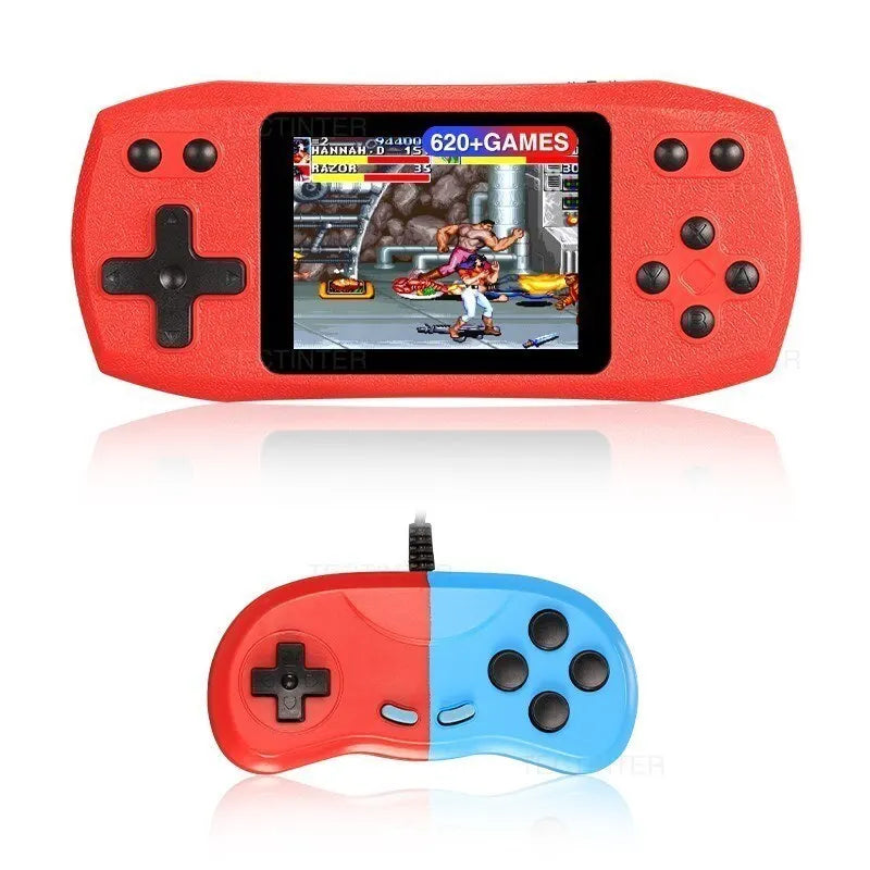 Retro Video Game Console - 620 Built-in Classic Games for Kids & Adults