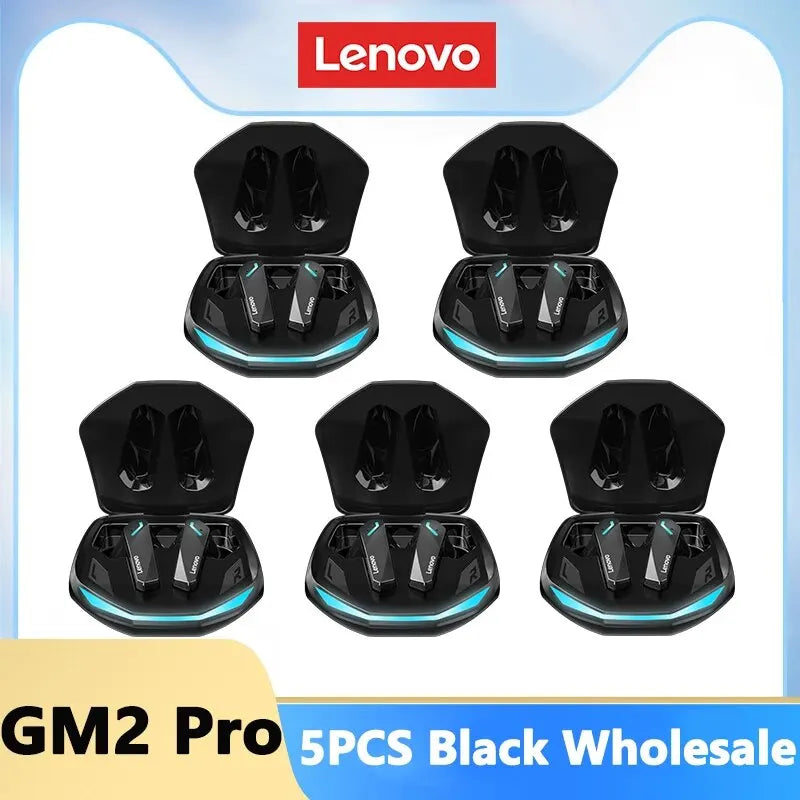 Lenovo GM2 Pro – Wireless Gaming Earbuds with Noise Canceling Mic