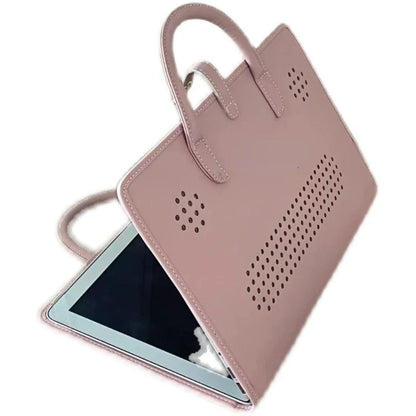 Pink Girls Casual All Match Simple Top-Handle Bags Korean Solid Trendy Chic Laptop Bag Sweet Y2k Fashion Travel Women's Handbags