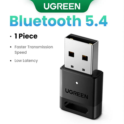 UGREEN Bluetooth USB Adapter for Wireless PC Audio, Speakers, Mouse