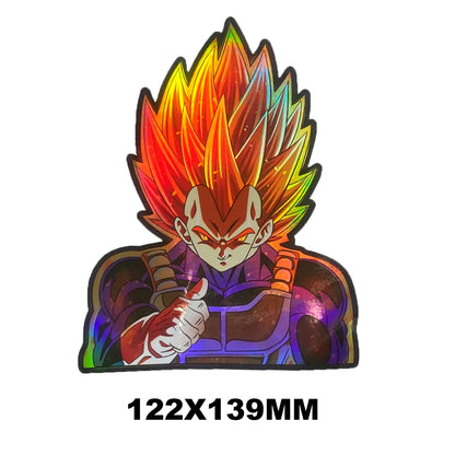 Holographic Dragon Ball Anime Stickers