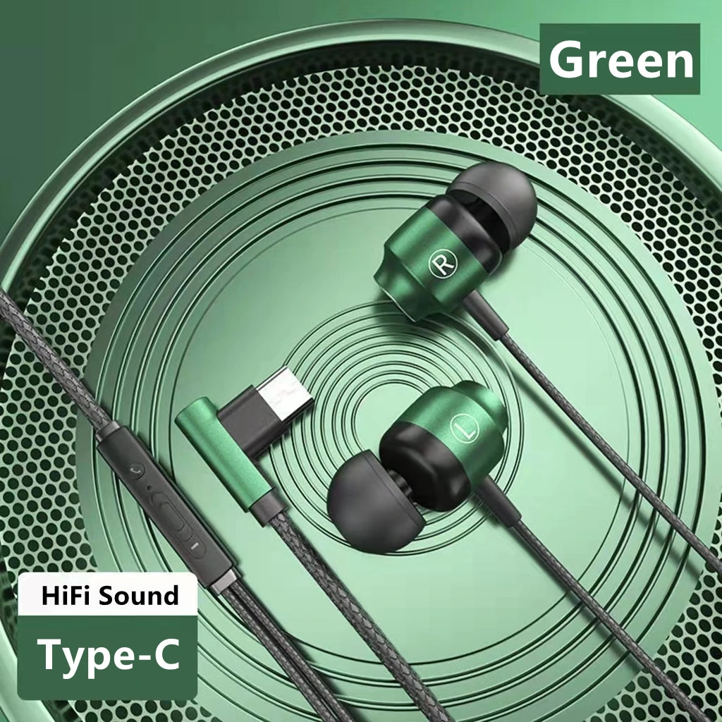 Magnetic Wired Gaming Headphone L jack HIIF Bass Stereo Music headset 3.5mm AUX/ type-c Earphone  for mobile phones and computer