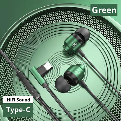 Magnetic Wired Gaming Headphone L jack HIIF Bass Stereo Music headset 3.5mm AUX/ type-c Earphone  for mobile phones and computer