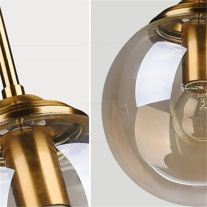 Nordic Glass Ball Pendant Light 