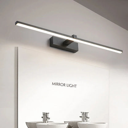 Modern LED Bathroom Mirror Light Three Colors Wall Lamp