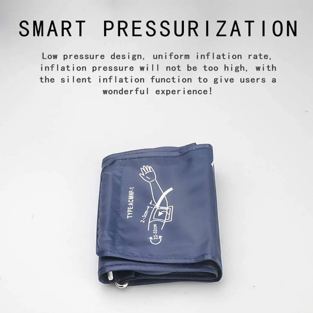 BP Sphygmomanometer English Voice Blood Pressure Monitor Upper Arm Automatic Tonometer Blood Pressure Meter LCD & Cuff Medical